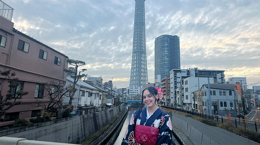 Abby in Japan 