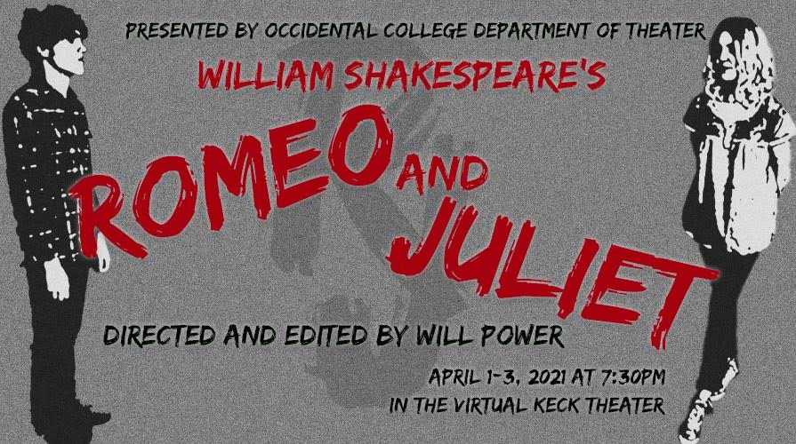 Romeo and Juliet play poster