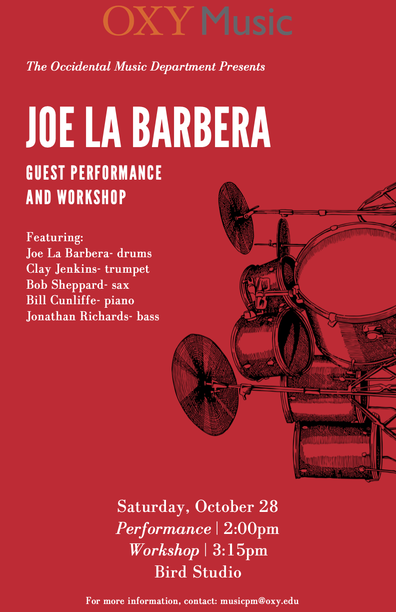 joe la barbera flyer