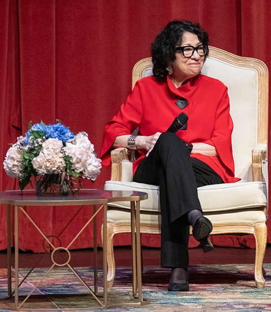 Justice Sotomayor described her family as “very proud Americans,” adding that her Puerto Rican heritage remains central to her identity.