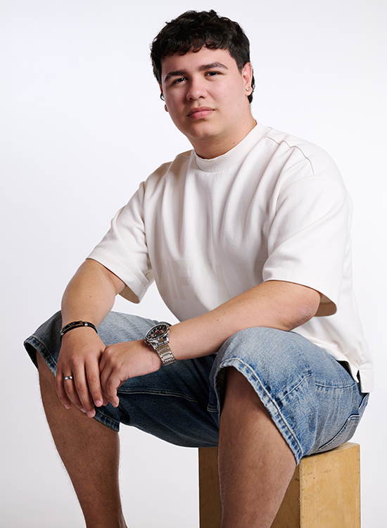 Occidental first-year student Andres Campuzano '29