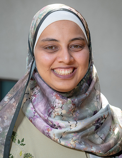 Alaa Abdelfattah headshot with headscarf