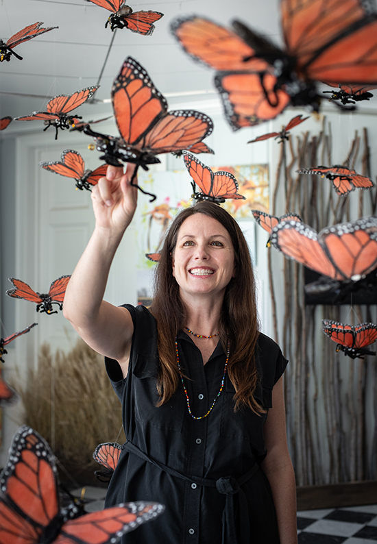 Amanda Zellmer, associate professor of biology