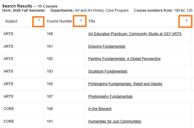 Browsing the Catalog Instructional Screenshot