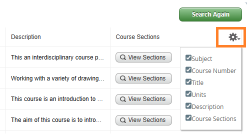 Browsing the Catalog Instructional Screenshot