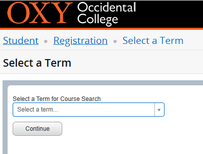 Browsing the Catalog Instructional Screenshot
