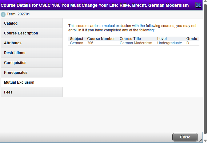 Browsing the Catalog Instructional Screenshot