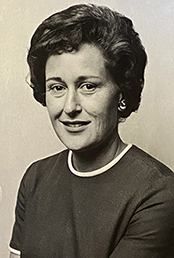 Brigita Knauer, associate dean of students, in 1969
