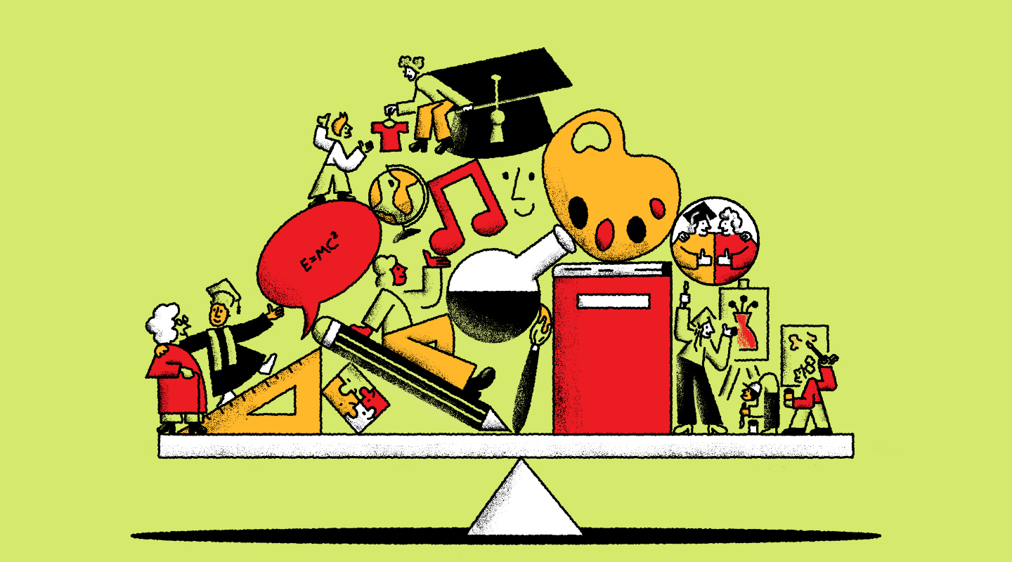 Illustration for Occidental's Center for Community-Based Learning