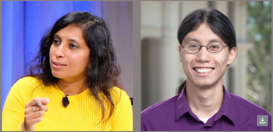  Prof. Justin Li and Dr. Salima Bhimani profile photos