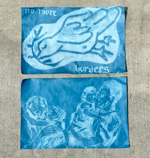 Cyanotype_Drawing3.jpg Cyanotypes