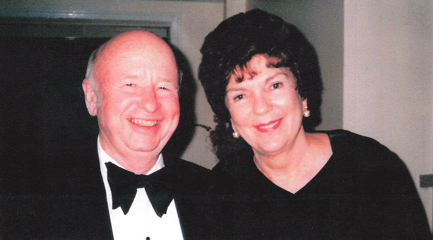 Dale and Shirley Morter photographed on January 1, 2000.
