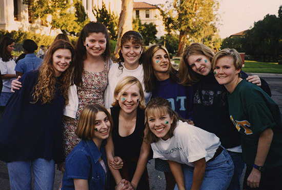 Members of Delta Omicron Tau circa 1997.