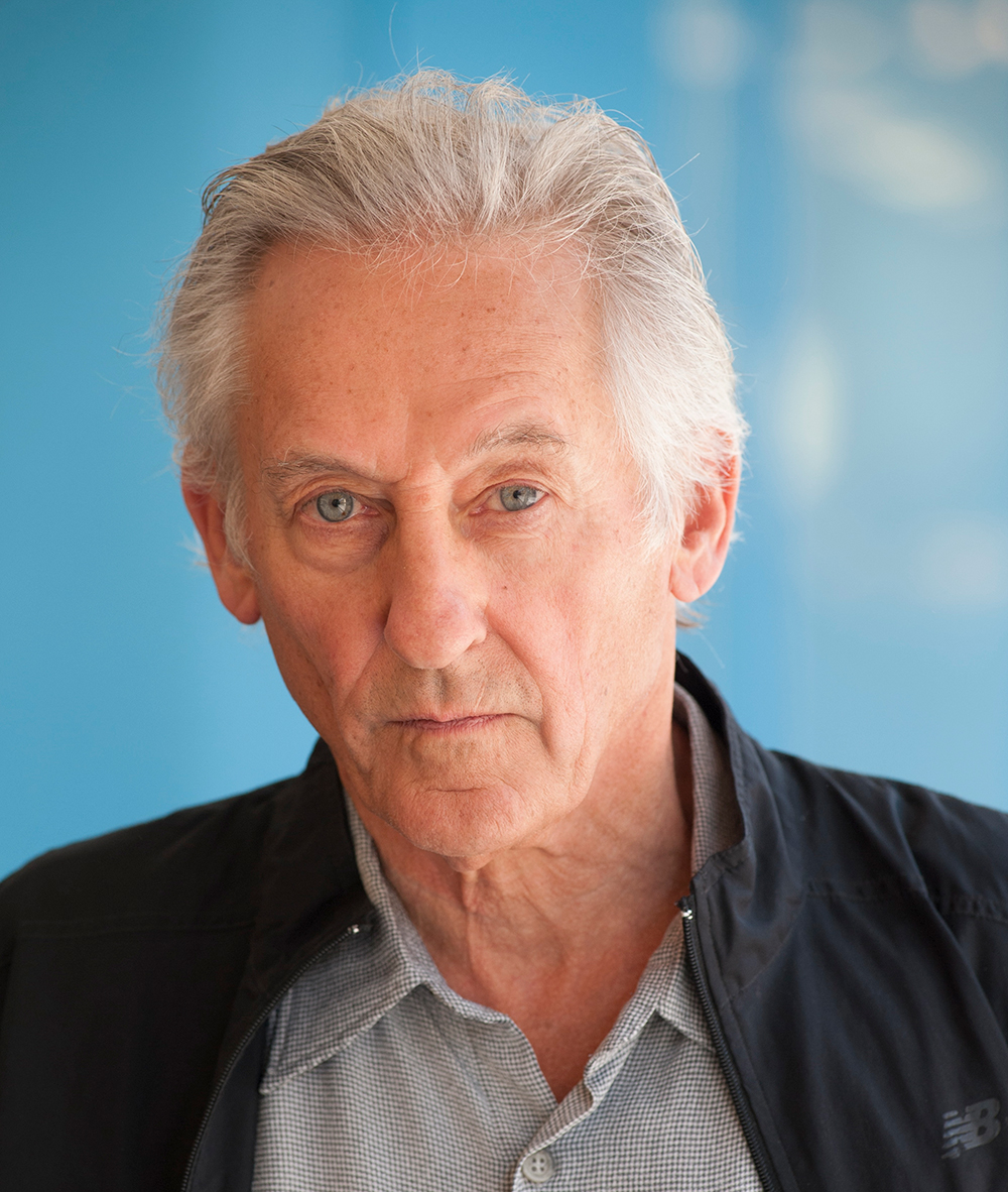 Ed_Ruscha_Portrait_Photo_Ste_ Rosenlund.jpg medium color portrait of Ed Ruscha wearing a button up shirt & jacket, looking directly to camera