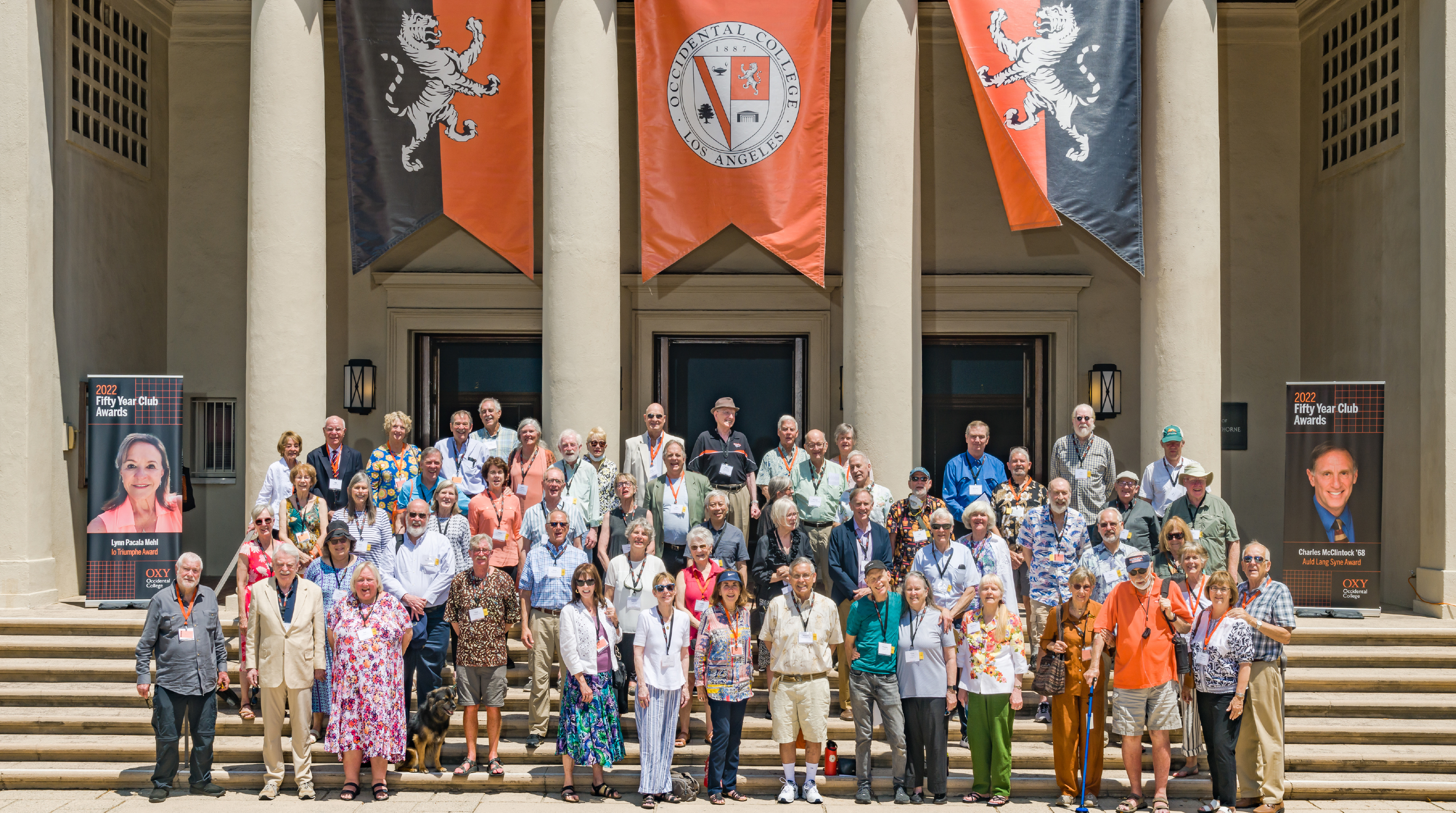 Oxy Fifty Year Club attendees in June 2023.