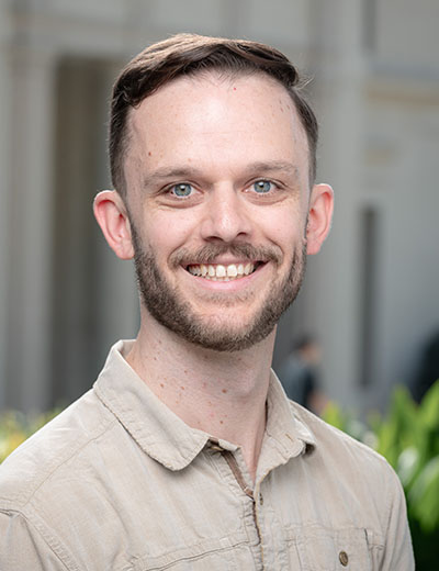 Occidental College professor Nicholas Grebe headshot
