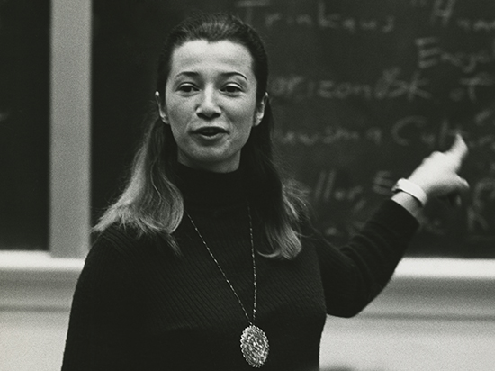 Professor of History Maryanne Horowitz in the 1970s. Professor of History Maryanne Horowitz in the 1970s.