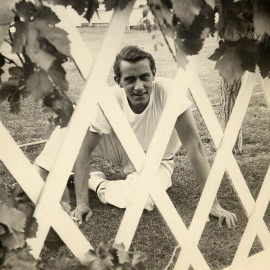 John Gruber '53 in a 1951 photo. John Gruber '53 in a 1951 photo.