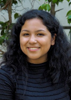 Occidental College computer science major Karen Palacios-Echeverria