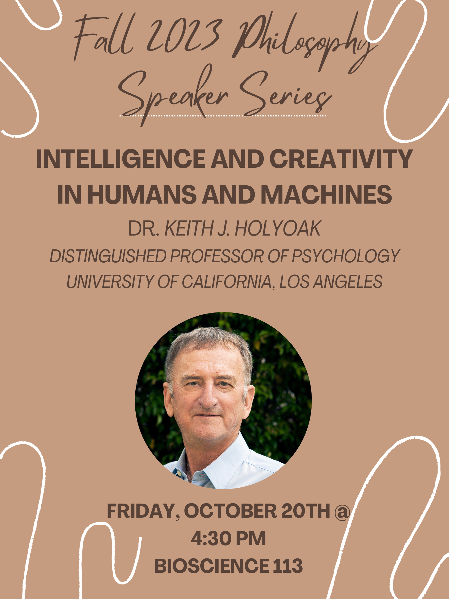 Prof. Keith Holyoak, UCLA Prof. Keith Holyoak