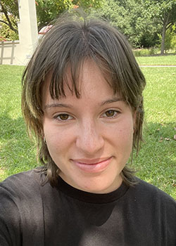 Occidental College religious studies major Lucia Granja headshot