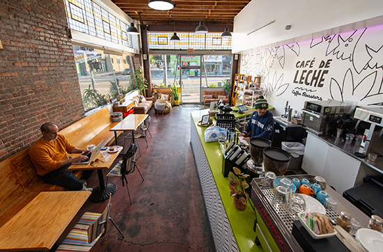 Cafe de Leché in Highland Park.