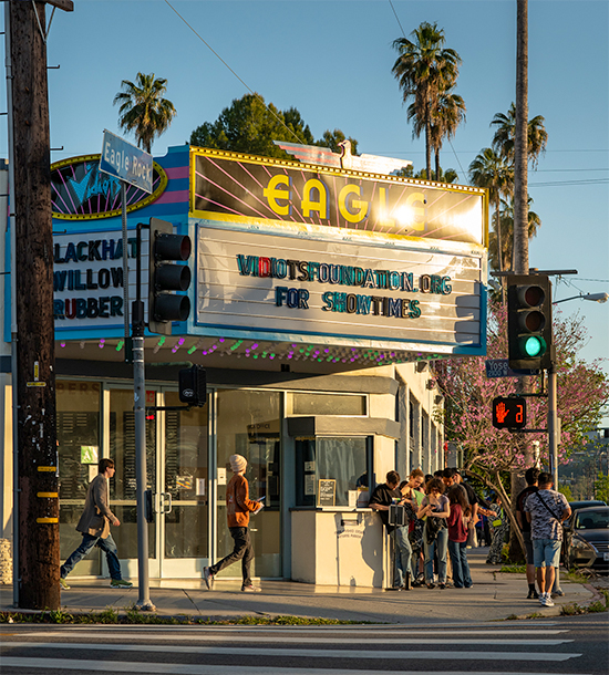 Vidiots reopened for business in June 2023 at the former home of the Eagle Theatre,