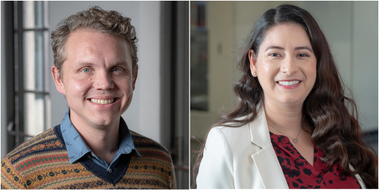 Dusty Madison (physics), Alyssa Rodriguez (biology) 