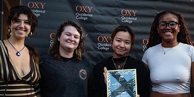 OCURA club members standing together