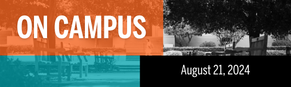 On Campus August 2024 email header