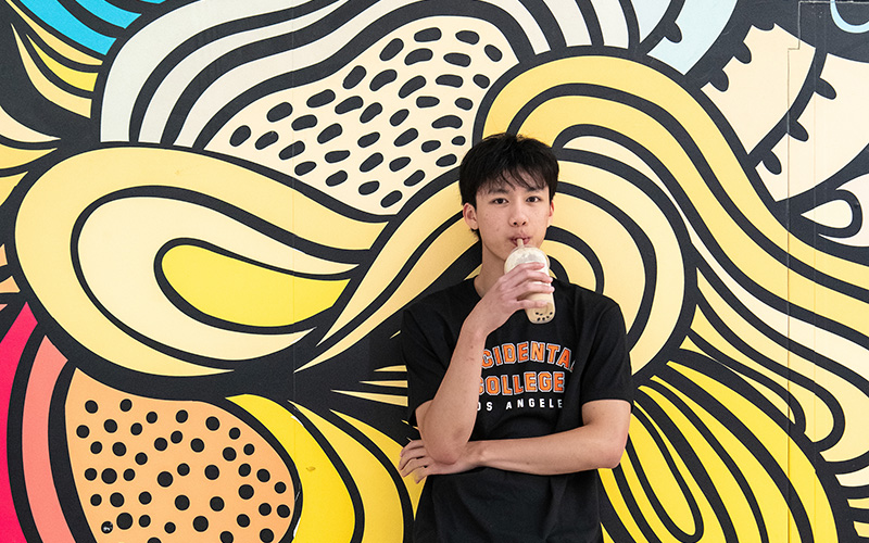 Purdy is an international student and economics major at Occidental College.