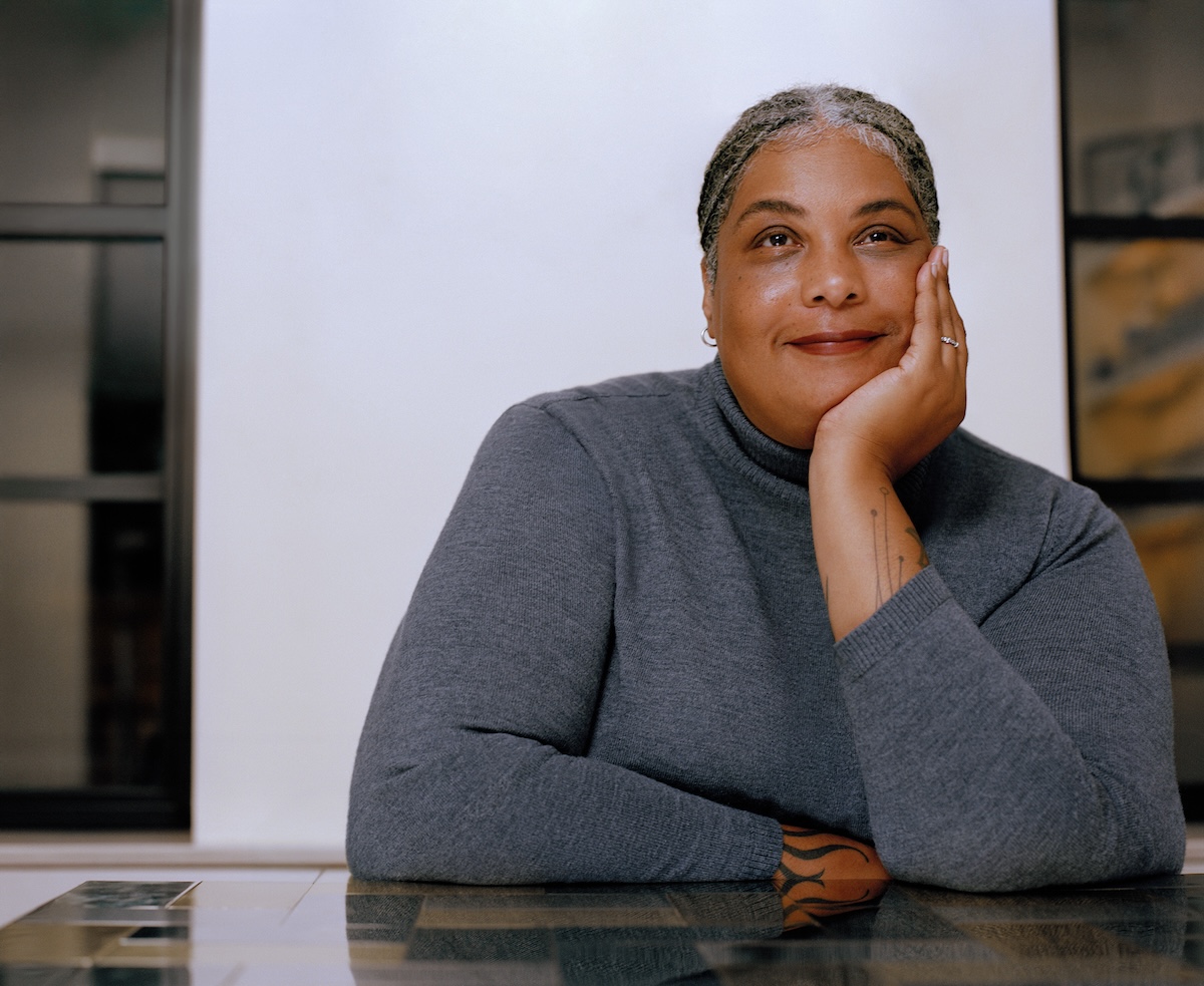 Roxane Gay Headshot 2024 A.jpg color portrait of Roxane Gay