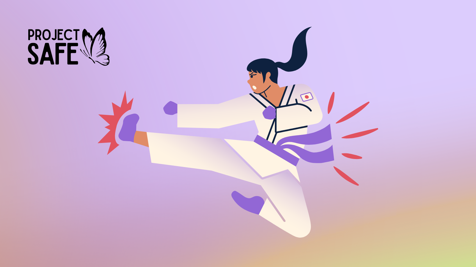 self defense karate for project safe empowerment week 2025