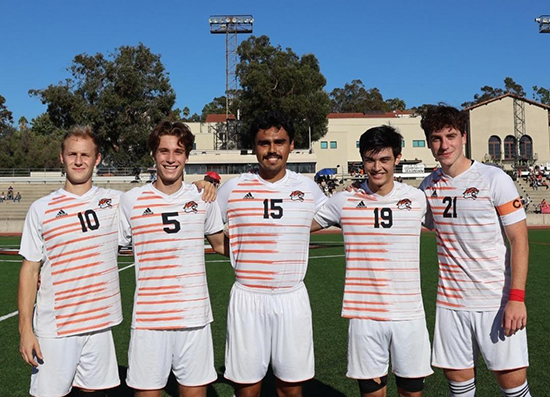 Men's Soccer Senior Day in 2023