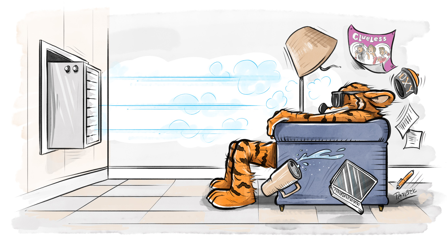 Cool Change illustration for Occidental magazine