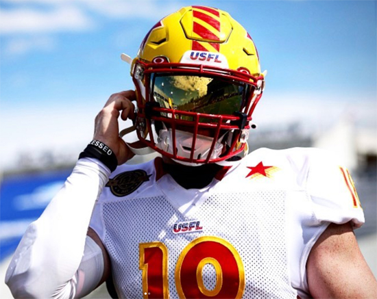 Bryan Scott suited up for the USFL's Philadelphia Stars in 2022.