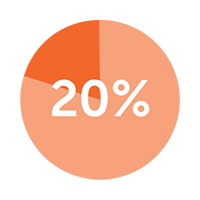 20%