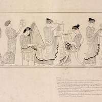 The Nine Muses - Wonders of the Ancient World, New York Public Library