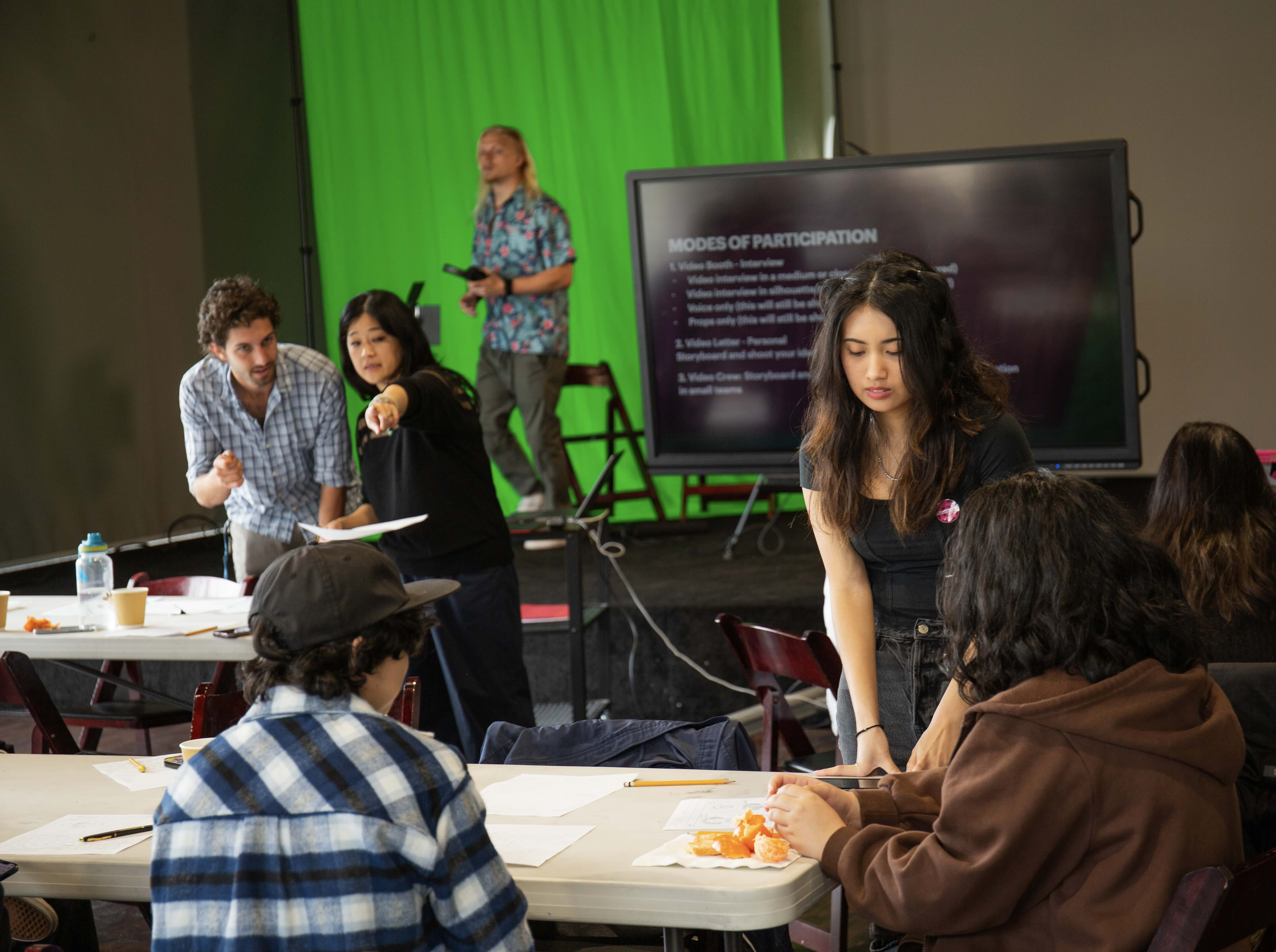 MAC 250: Participatory Media and Film students with community partners MAC 250: Participatory Media and Film students with community partners