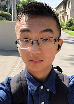 Occidental College student Sherwin Zhang headshot