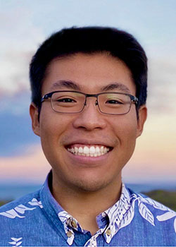 Occidental College student Eason Nishioka headshot
