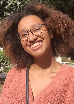 Occidental College student Alana Duvall