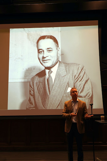 Kal Raustiala speaking about Ralph Bunche Dr. Raustiala speaking about Ralph Bunche
