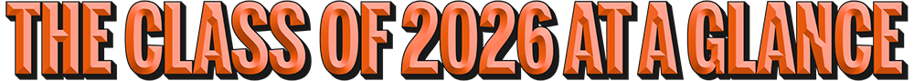 "The Class of 2025 at a Glance"