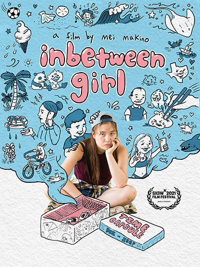 Movie poster for In Between Girl featuring Emma Galbraith