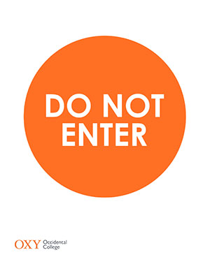 Do Not Enter poster
