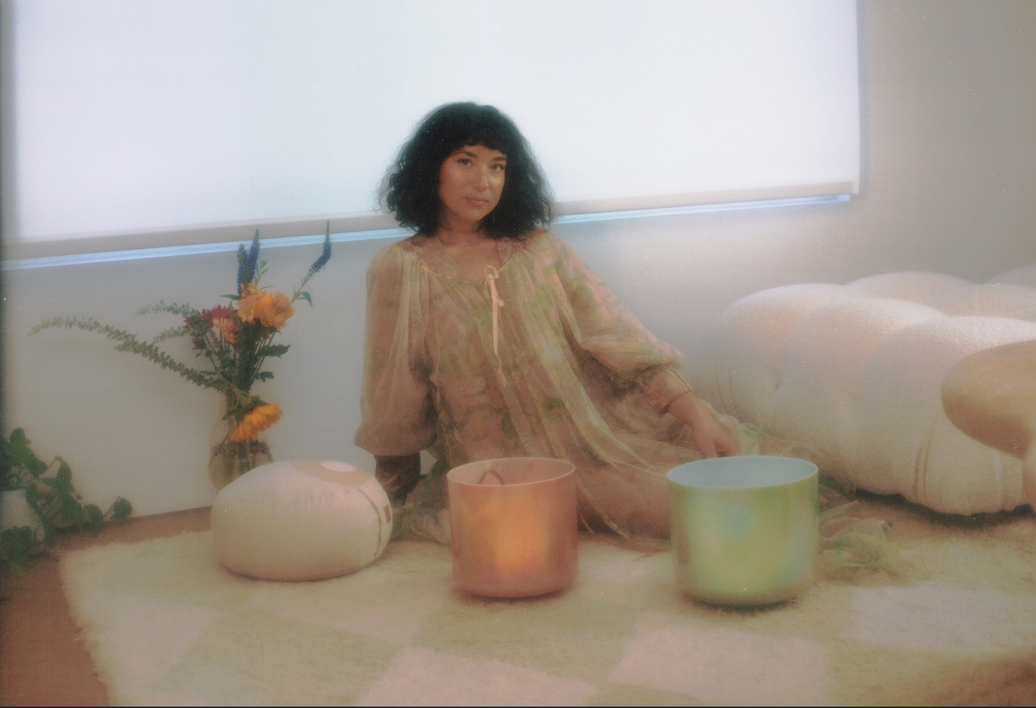 A portrait shot of local sound practitioner, Allison Bagg