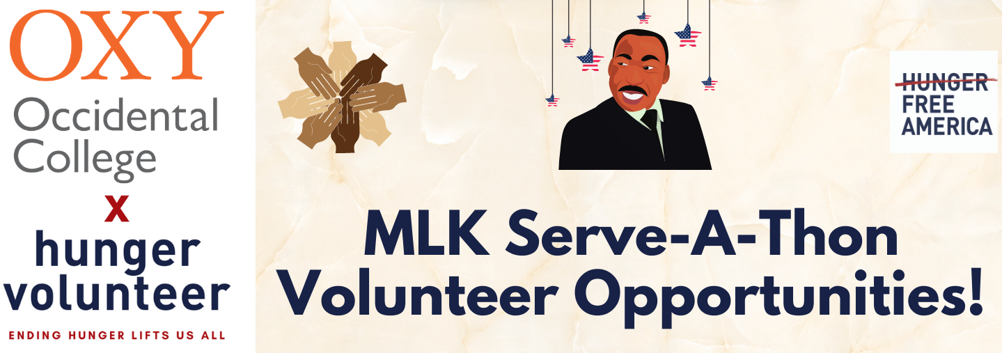MLK Serve-A-Thon Volunteer Opportunity flyer