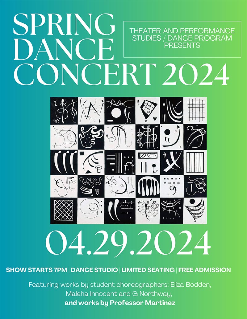 Spring Dance Concert 2024 Graphic for Spring Dance Concert 2024