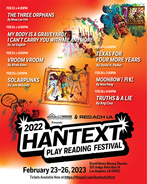 Hantext '22 Play Reading Festival poster